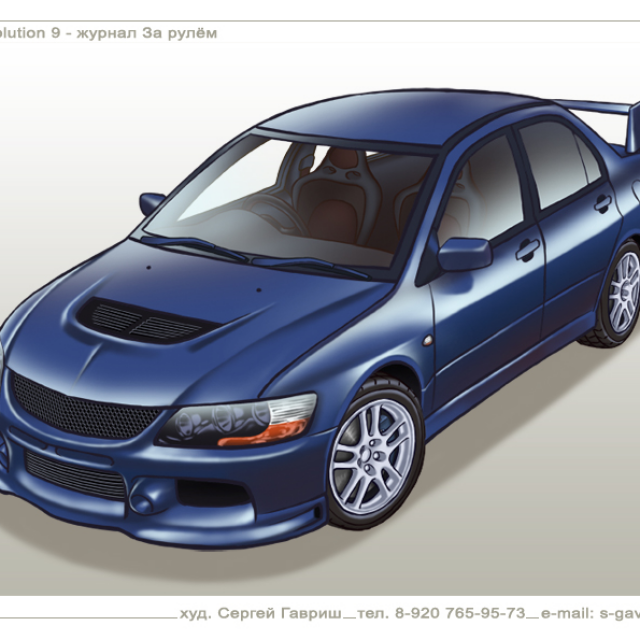 mitsubishi evolution 9