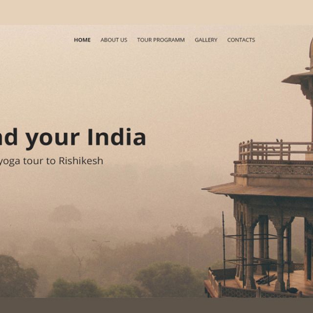 Landing page  -  