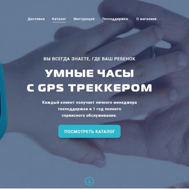 Landing Page  KidGps