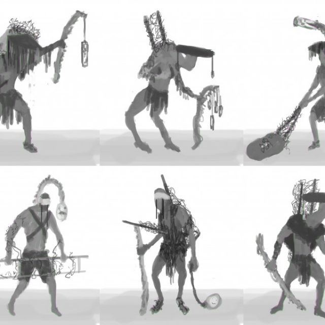 monster villager sketches