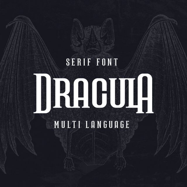 DRACULA serif -  