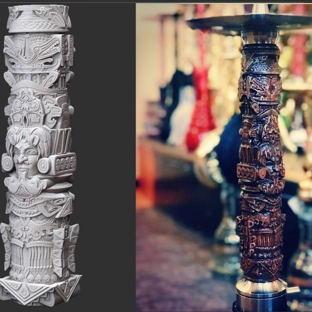 Aztec totem (for hookah)