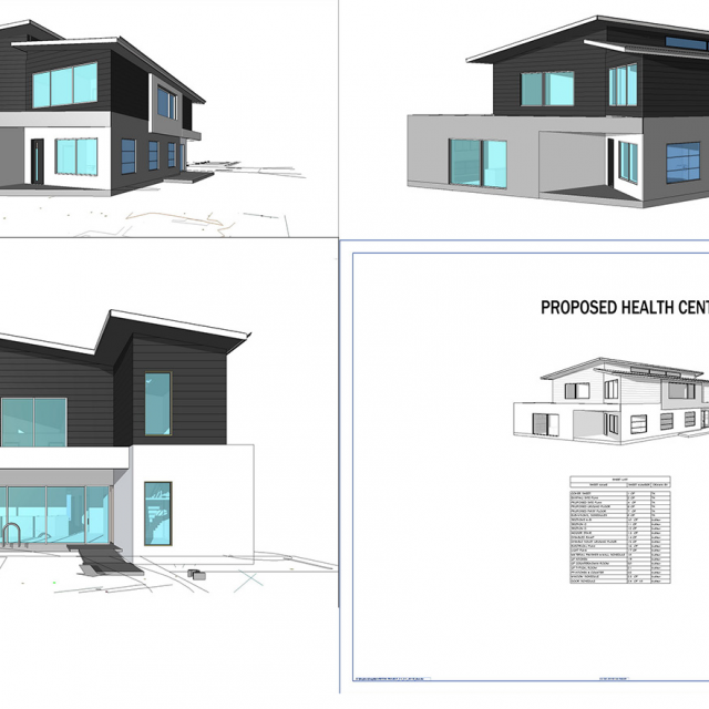 Laverrton Health Centre. Revit