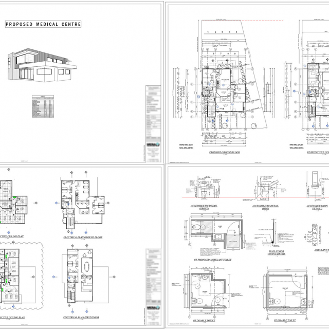 WALLACE-MEDICAL CENTRE. Revit