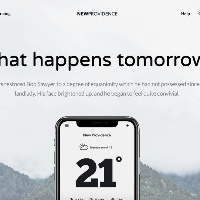 'NewProvidance'    iphone