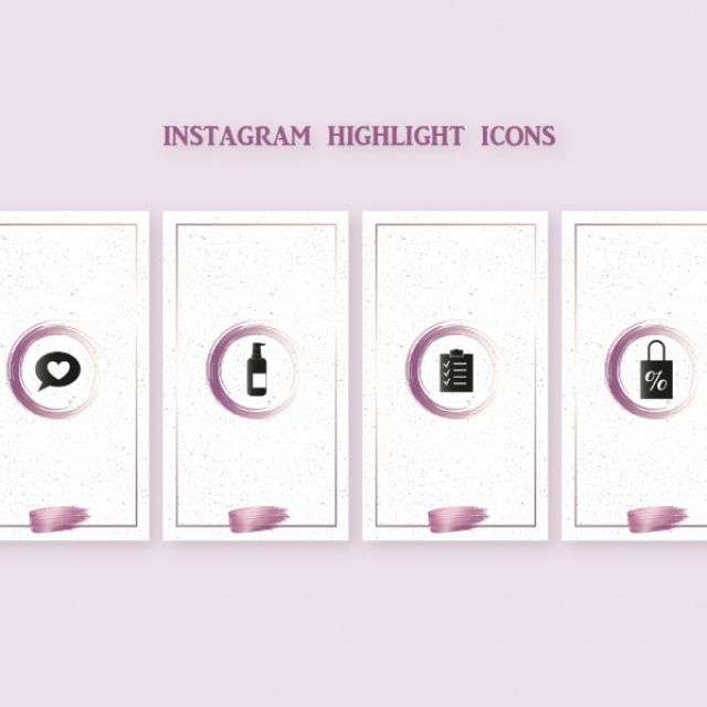 instagram highlight icons