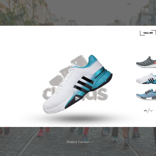 Landing page     Adidas