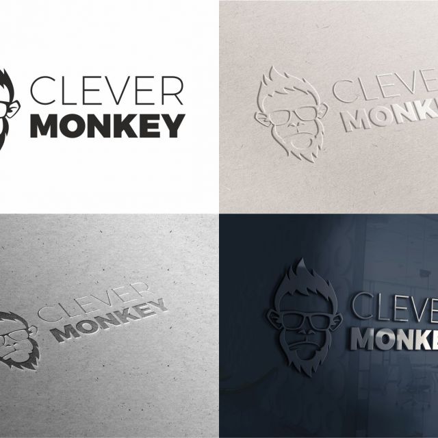 Clever Monkey Logo for Kindergarten
