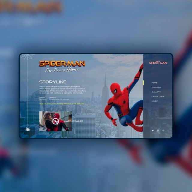 Spider-Man: Far From Home - Movie Site