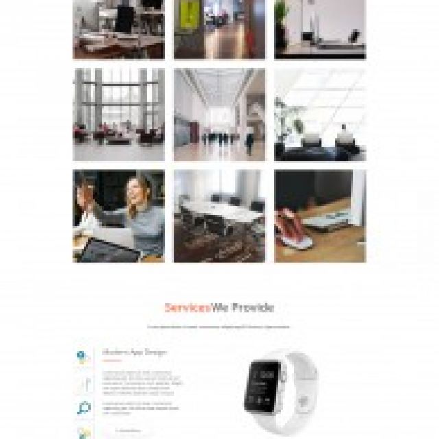 Smart Agency Landign Page