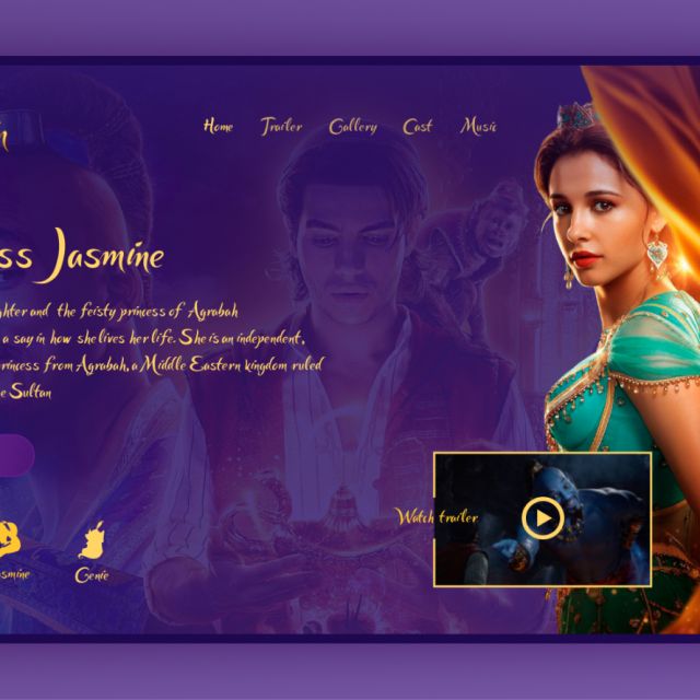 Aladdin - Movie Site