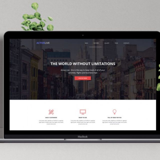 Landing Page ActiveLive