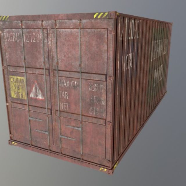 LowPoly_Container