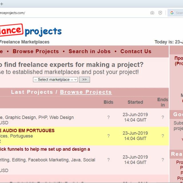 019 - 1001 Freelance Projects