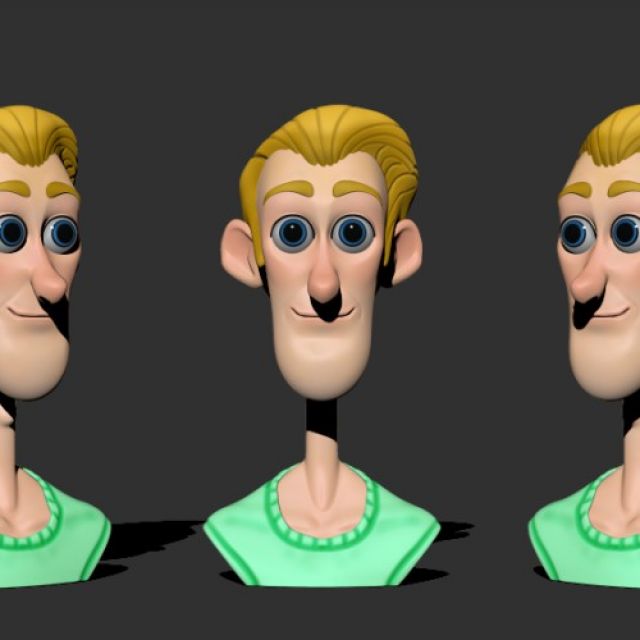 Cartoon man