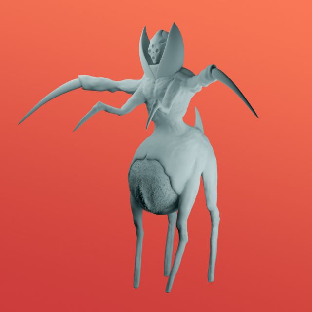 Insect high poly 