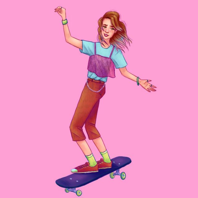 Skater-girl