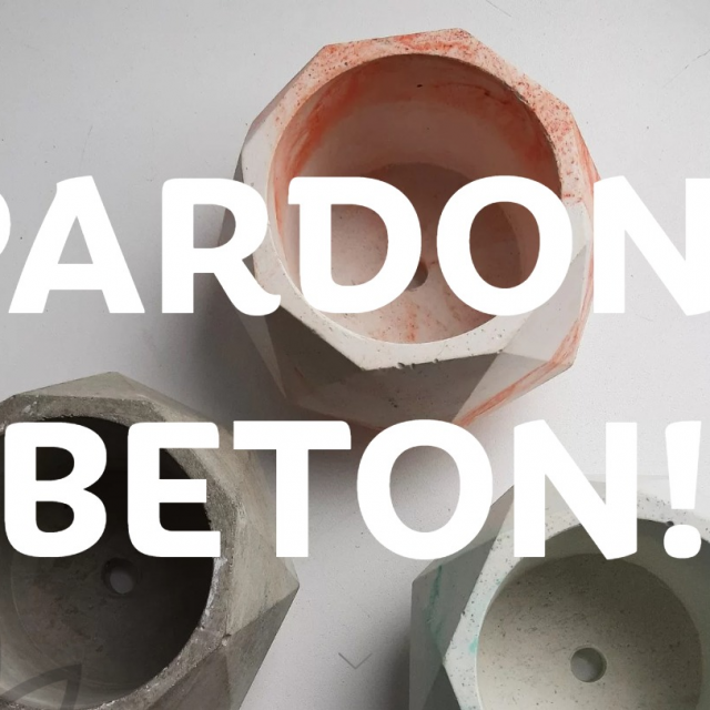 - Pardon? Beton!