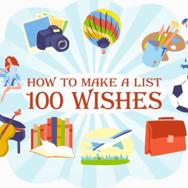List of 100 human wishes