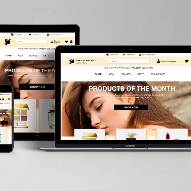 Web Design | Online shop