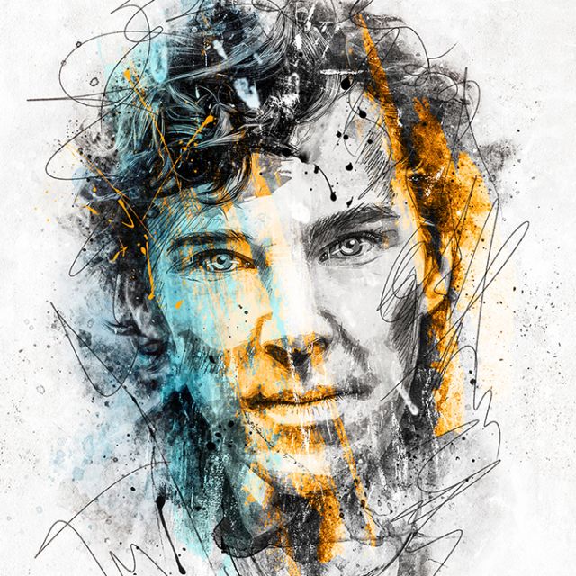 Benedict Cumberbatch (ARTmosfera style)