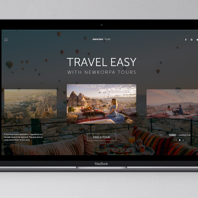 Web Design | Travel agency