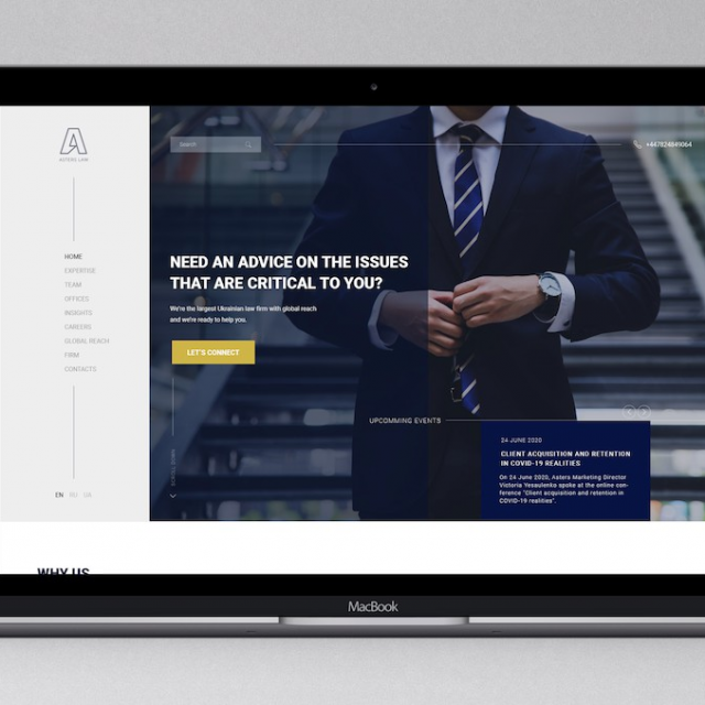 Web Design | Law Agency