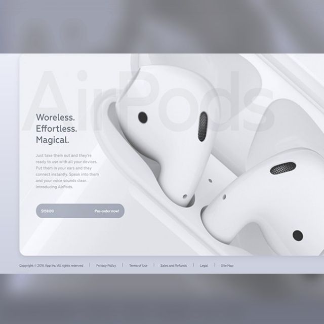 AirPods-Landing Page