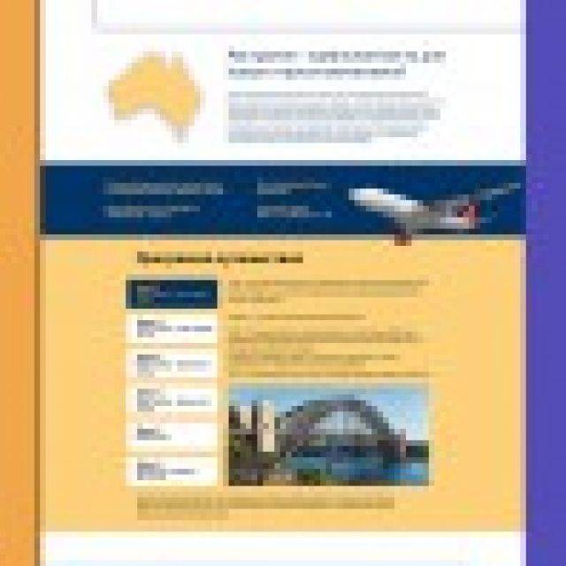 South-east travel, Landing page