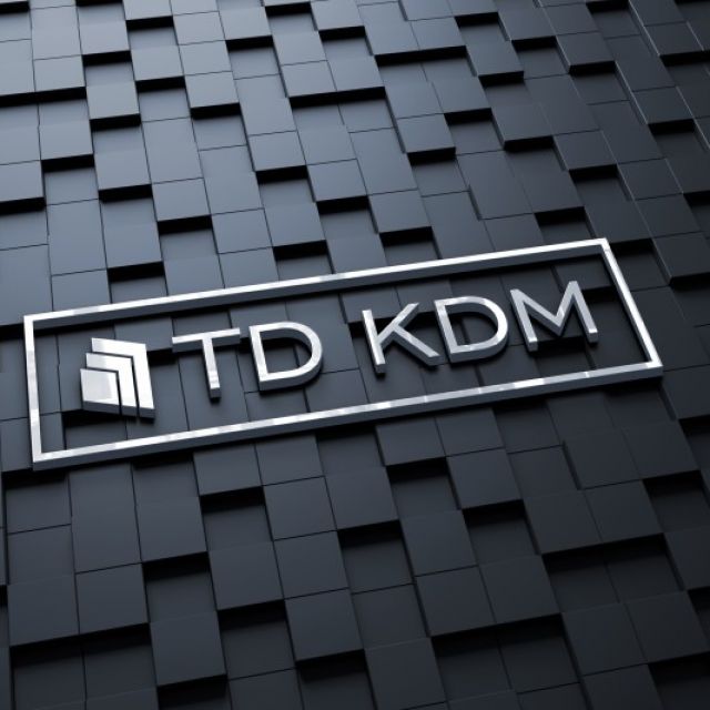 Логотип и визитная карточка для IT-компании "TD KDM"