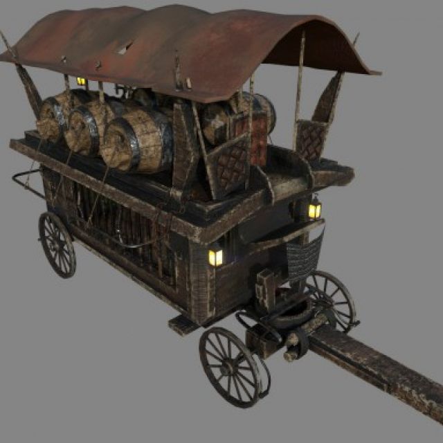 Witch hunters carriage (Work 2020)