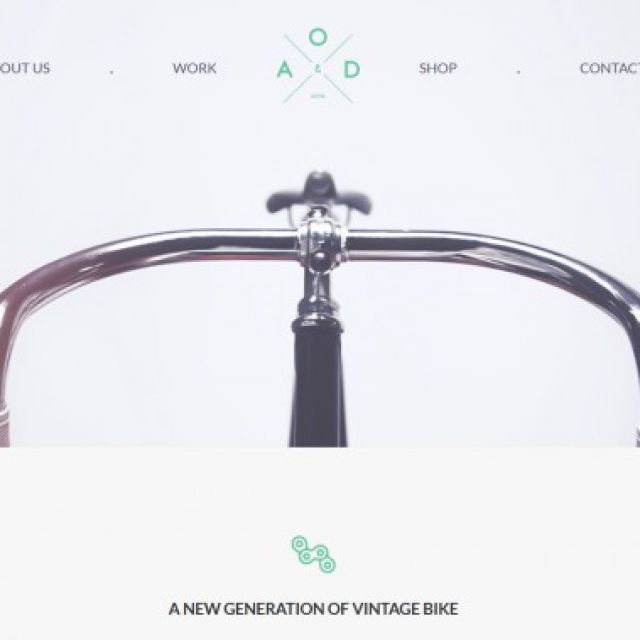 Landing Page YEBO Bycicle