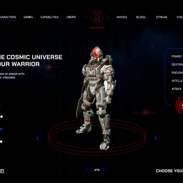 Design for cosmic game universe 