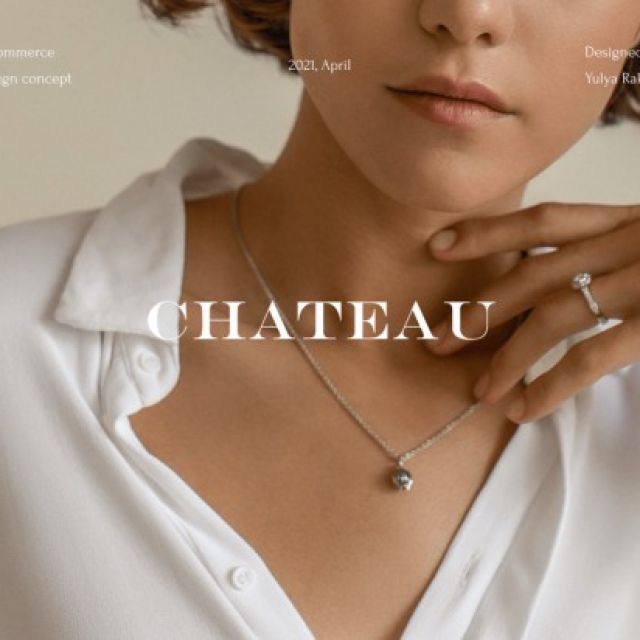 CHATEAU  E-store Design Concept