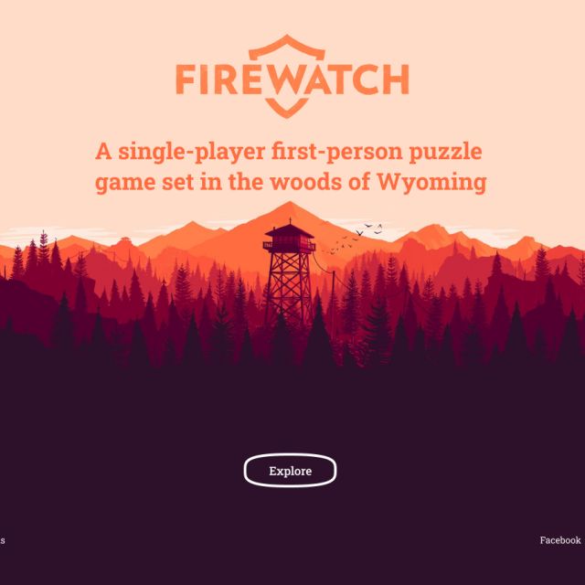 Web-Design FireWatch Game