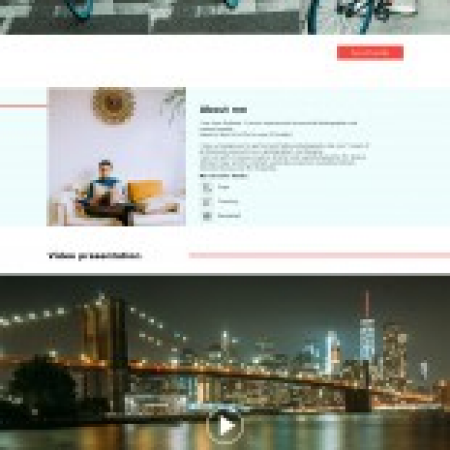 Landing page photographer