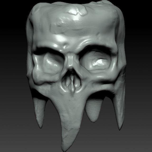 a Teeth - skull