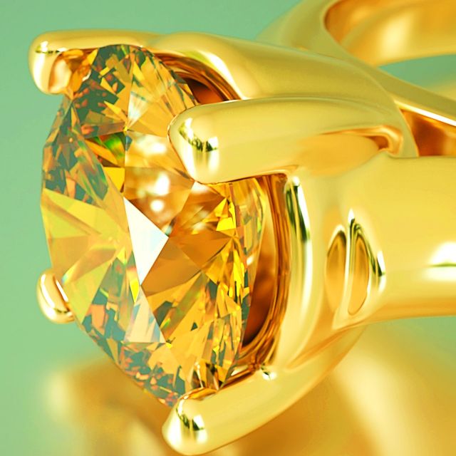Diamond Fancy Yellow