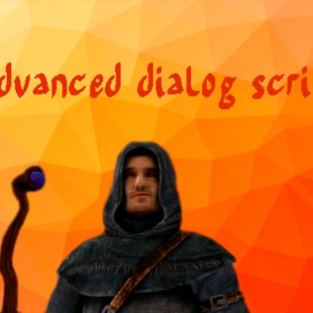 Advanced dialog script for GameGuru