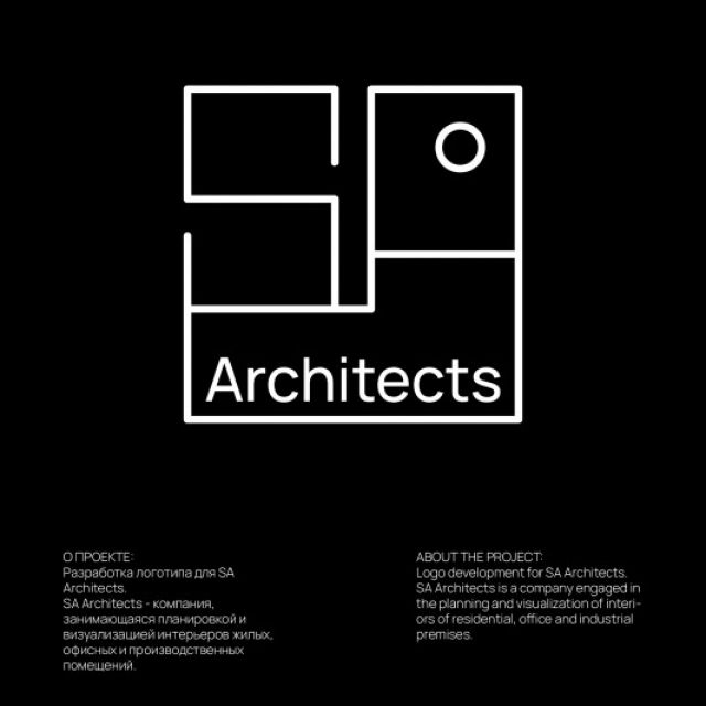 "SA Architects" Logotype.