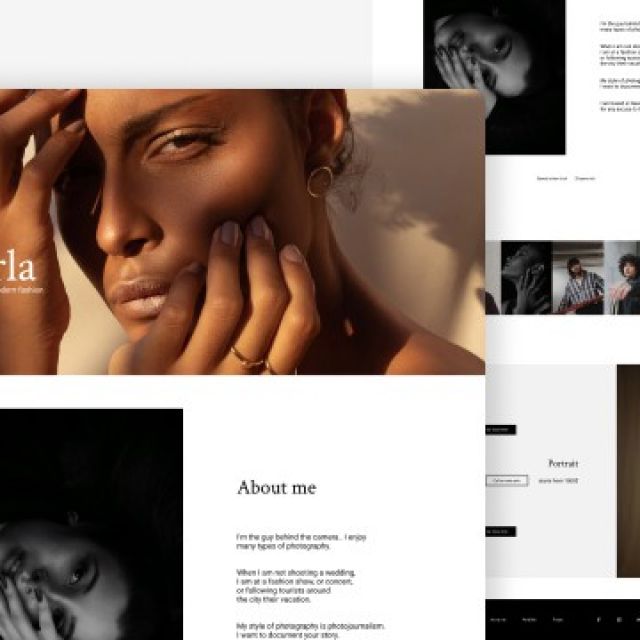 Landing page  