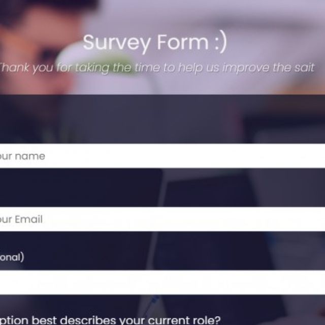 Survey form 