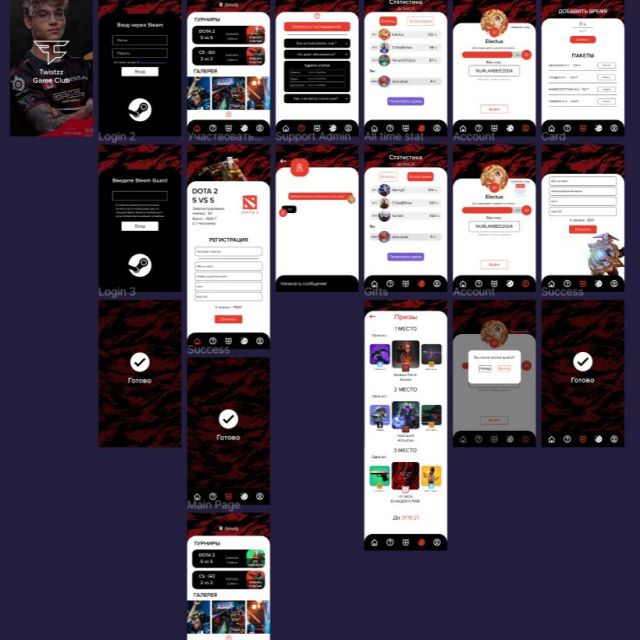 UX/UI Design for Mobile app