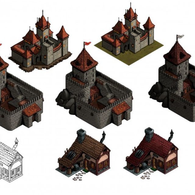 Buildings for game