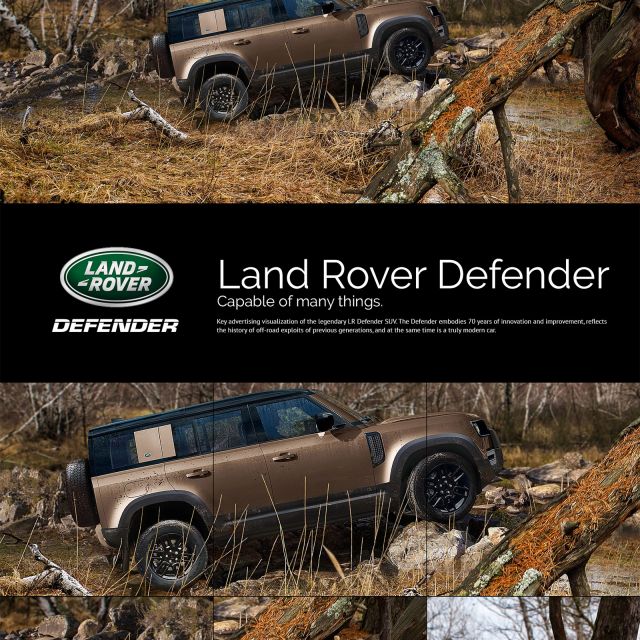 Land Rover Defender.   .