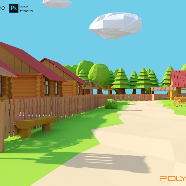 Village_LowPoly