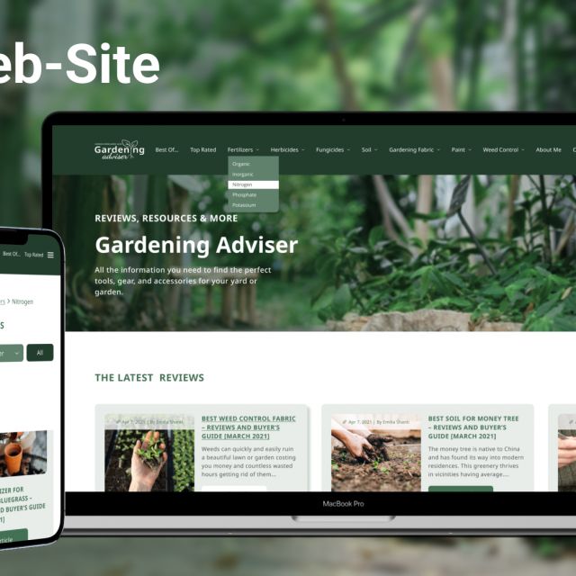 Web-site Gardening Adviser
