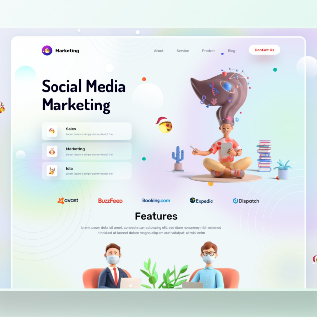 Landing Page,    