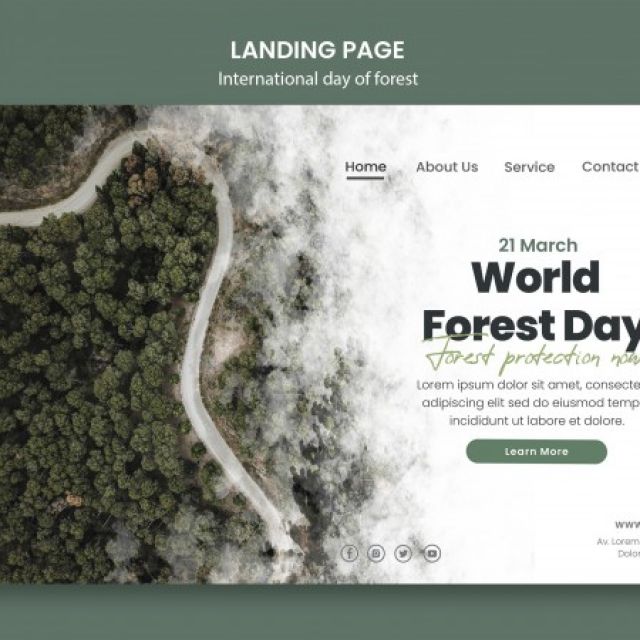 Pixel-perfect  Landing page