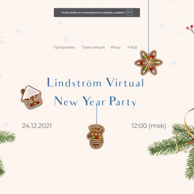  Lindstrom Virtual New Year Party